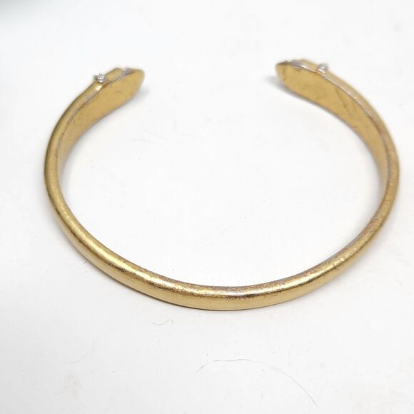 STELLA & DOT Gold Tone Cuff Bracelet - Picture 5 of 9